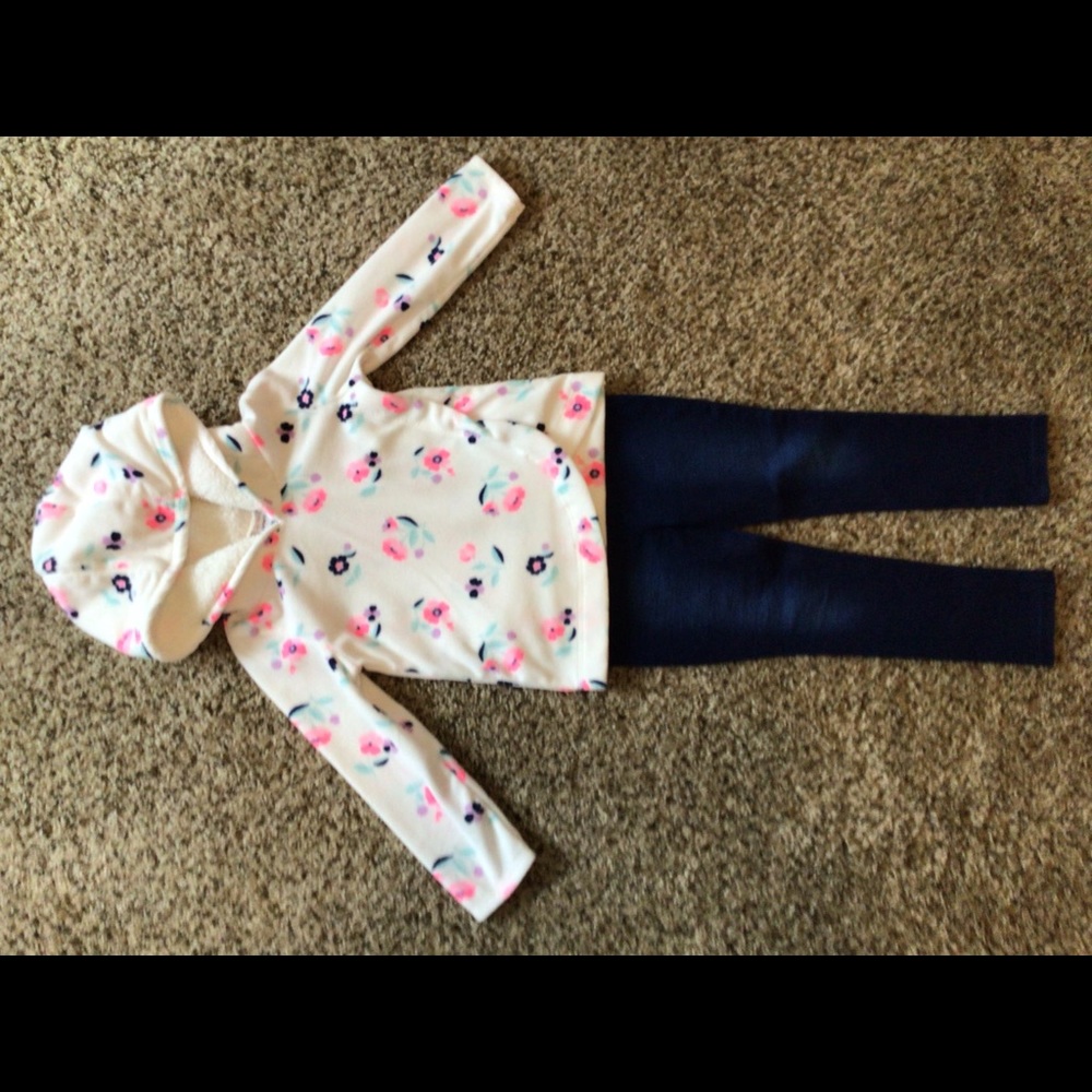 Toddler Girls Carter’s Fleece Pullover & Jeans